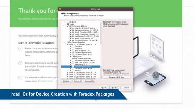 Simple Qt Installation with the Toradex Easy Installer смотреть онлайн