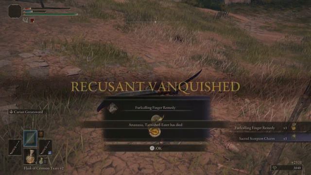 ELDEN RING Sacred Scorpion Charm Location смотреть онлайн