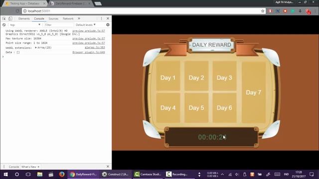 Unhackable Daily Reward (Construct 2+Firebase) смотреть онлайн