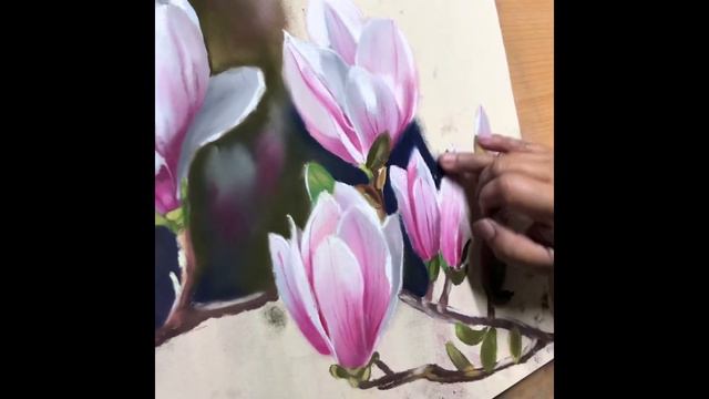 Nanette Catigbe- Look, I'm painting these magnificent Magnolias! смотреть онлайн