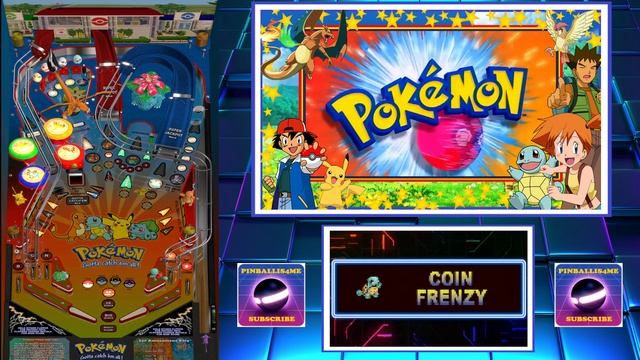 Pokemon Visual Pinball Vpx Gameplay Pup pack (3 Screen Setup) смотреть онлайн