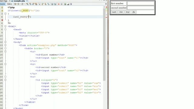 plus minus multiply divide in php ||netbens editor||first time plus minus multiply divide in netben смотреть онлайн
