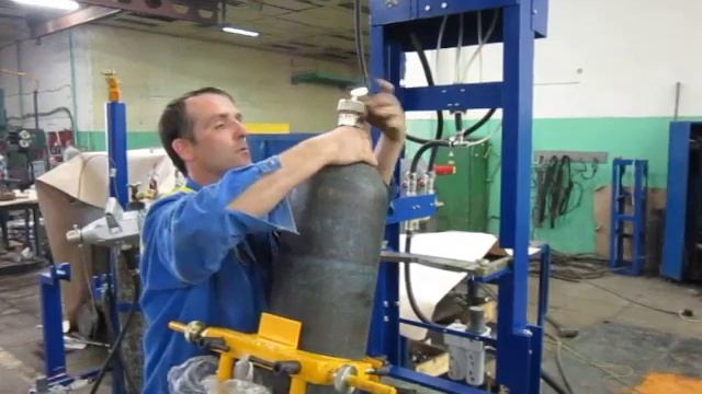 Стенд очистки баллонов ГАКС-СО-219 ч.1