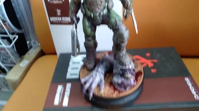 Коллекционная фигурка DOOM оригинальная! обзор смотреть онлайн