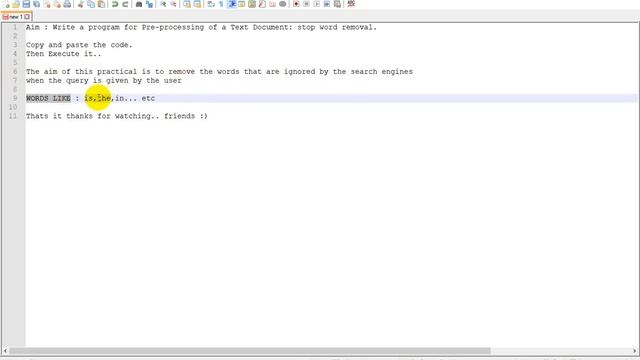 Practical 7 || Stopwords Removal || Information Retrieval смотреть онлайн