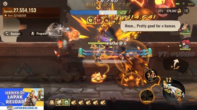35 Juta Damage di DJINN RANGE - METAL SLUG AWAKENING смотреть онлайн