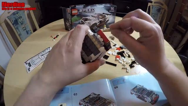 Lego 76896 Nissan GT-R NISMO Zusammenbau смотреть онлайн
