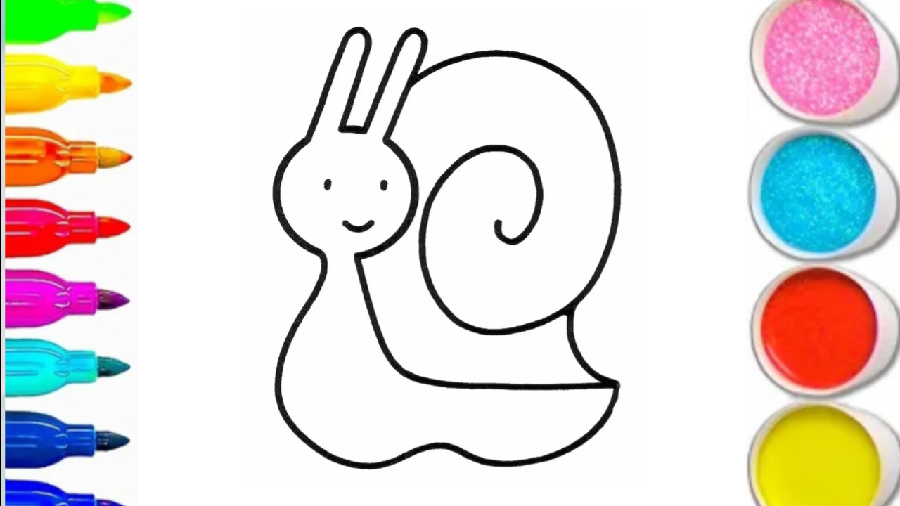 КАК НАРИСОВАТЬ УЛИТКУ смотреть онлайн