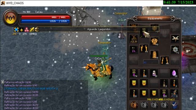 Passando ADD para Arma Arch (WYD CHAOS ) смотреть онлайн