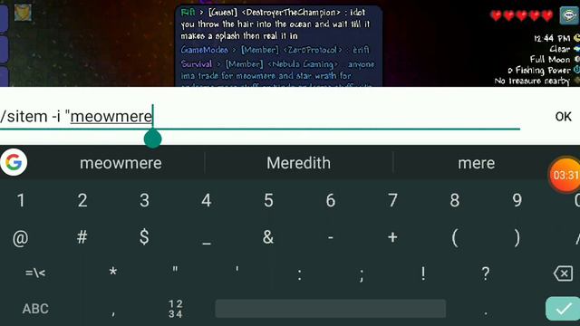 Making a 1,000,000 damage sword and free items in Vinilla Mobile Terraria смотреть онлайн