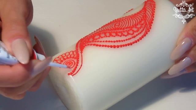 Декоративная свеча / Как сделать самой / Идеи декора / DIY смотреть онлайн