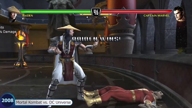 Evolution of Raiden LIGHTNING in Mortal Kombat Games смотреть онлайн