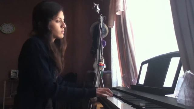 Guns N' Roses - November Rain (only intro piano cover - baaad-) смотреть онлайн