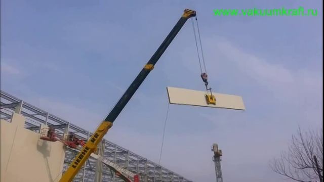 Вакуумный захват для сэндвич-панелей смотреть онлайн