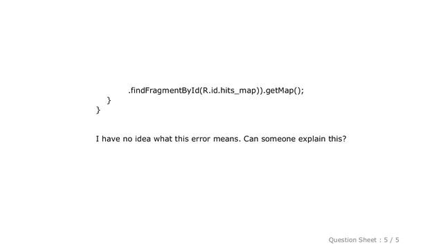 Android : Error opening SupportMapFragment for second time смотреть онлайн