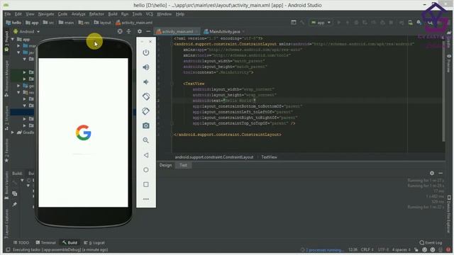 Tutorial Android : Membuat Hello World смотреть онлайн