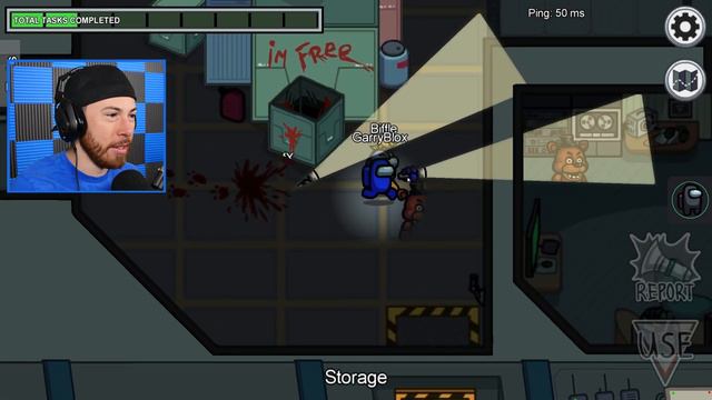 Five Nights at Freddys in Among Us (FNAF) смотреть онлайн