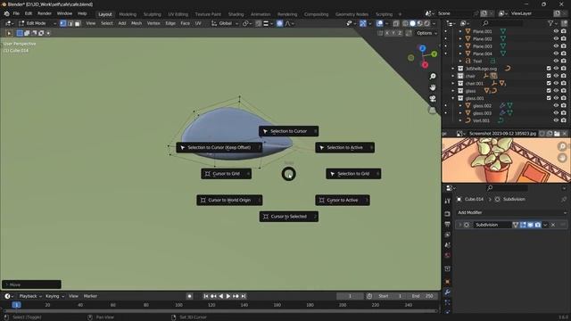 Isometric Cafe in Blender 3D | Blender 3.6 | 3D SHELL смотреть онлайн
