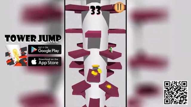 Tower Jump - Helix Climbing Game | Trailer смотреть онлайн