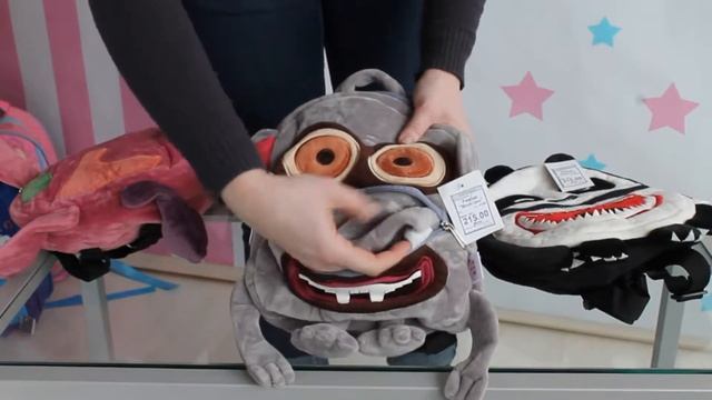 Детский рюкзак игрушка монстр. смотреть онлайн