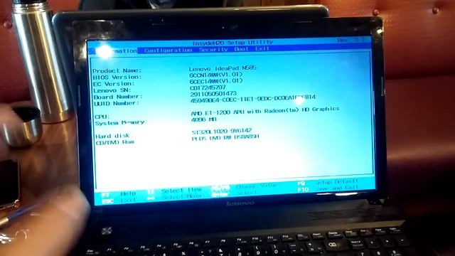How to change boot sequence in lenovo laptop смотреть онлайн