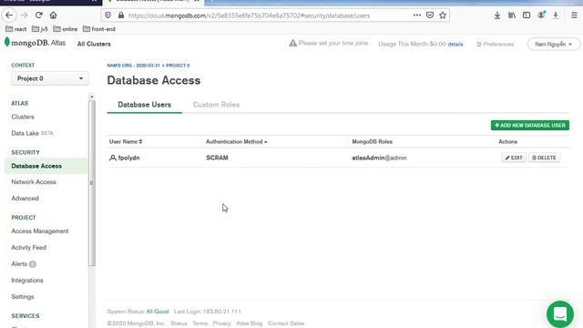 Hướng dẫn đăng ký, sử dụng MongoDB смотреть онлайн