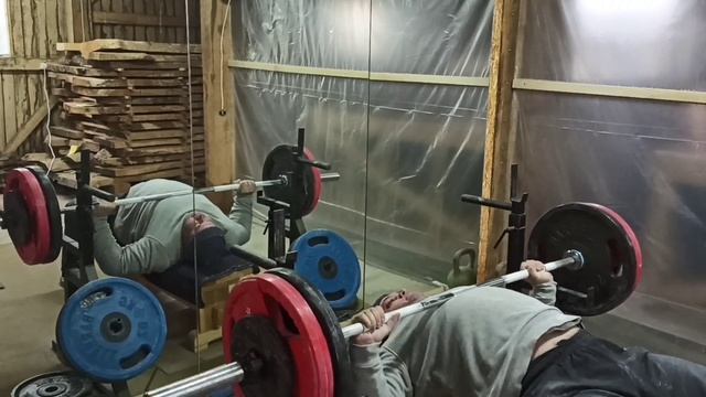 БЕЗ ХИМИИ И СПОРТ-ПИТА. ( ВОССТАНОВЛЕНИЕ). BENCH PRESS WITH PAUSE, BICEPS. смотреть онлайн