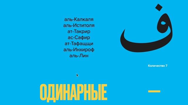 Качества букв (Атрибуты) / качества аль-Джахр (звонкость) и аль-Хамс (шепот) смотреть онлайн