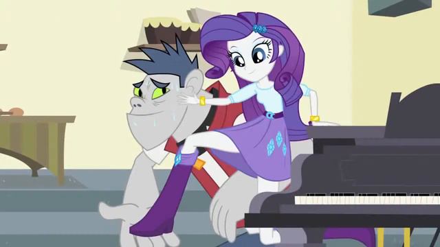MLP Rainbow Rocks Player Piano Georgian смотреть онлайн