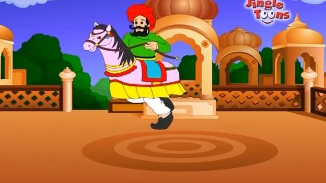 Lakdi Ki Kathi | लकड़ी की काठी | Popular Hindi Children Songs | Animated Songs By JingleToons