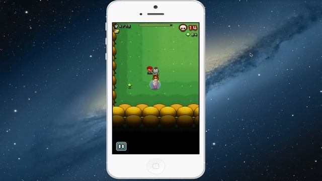 iPhone and iPad Game Nimble Quest Gameplay Review смотреть онлайн