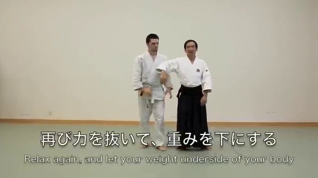 Ki Aikido Kokyu nage application with one point смотреть онлайн