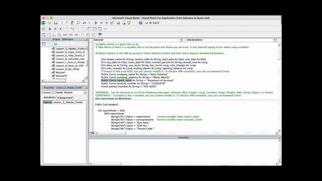 I.1- Option Explicit VBA - Visual Basic for Application смотреть онлайн