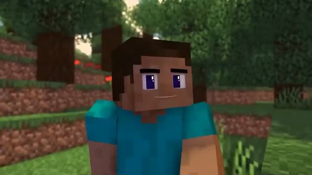 Steve, I'm stuck! You have to help me! Alex and Steve LIFE Minecraft Animation смотреть онлайн
