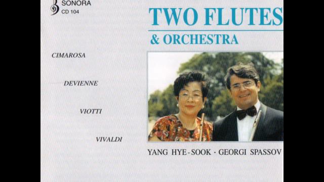 F. Devienne / Symphonies Concertante for two flutes in G_1. Allegro смотреть онлайн