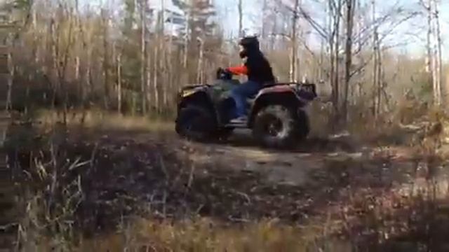Can am Outlander 650 and Honda Foreman 450 смотреть онлайн