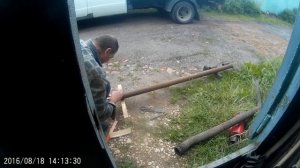 Самодельный глушитель резонатор на газель ч.2