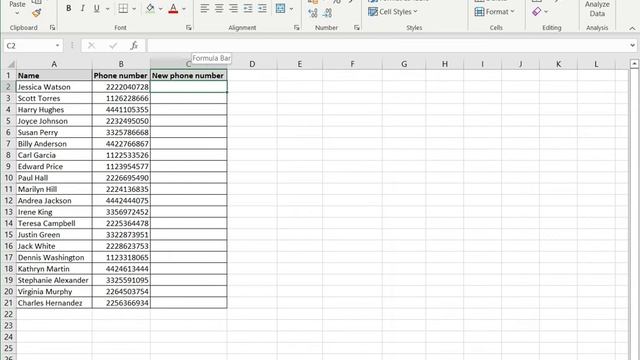 How to add space between text in an Excel cell смотреть онлайн