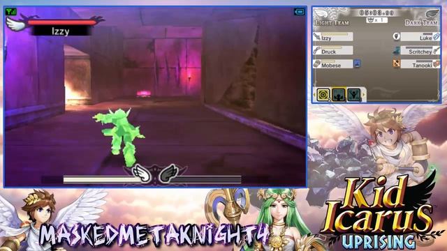 Kid Icarus: Uprising Multiplayer - Light vs Dark [01] смотреть онлайн