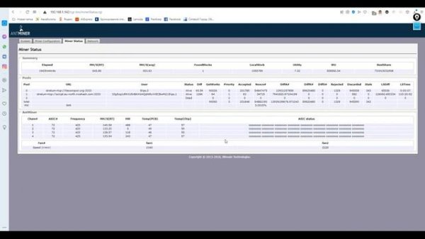 Antminer L3+, L3++ подключение к пулу. Создание кошелька.
