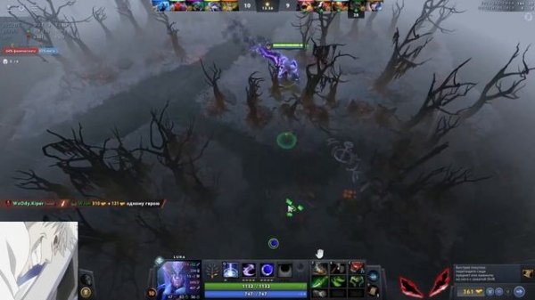 КУРСЕД В НЕРЕАЛЬНО СЛОЖНОЙ ИГРЕ НА ЛУНЕ ПРОТИВ КОНТРПИКОВ ! ZXCURSED LUNA DOTA 2