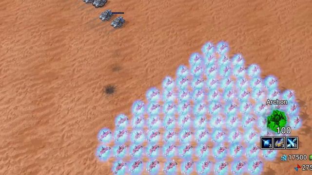 50 of Nova's Ghosts. 100 Archons. Who wins?【Daily StarCraft Brawl】 смотреть онлайн
