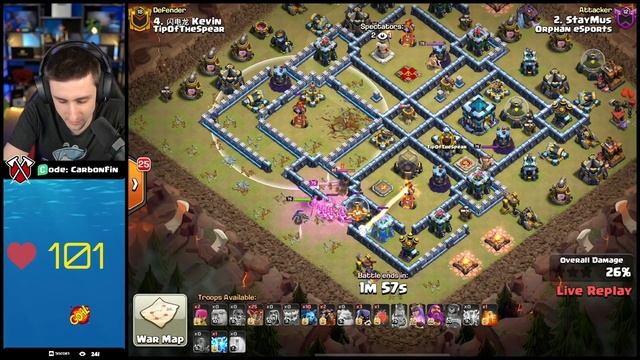 Using a Heart Beat Monitor to play Clash of Clans