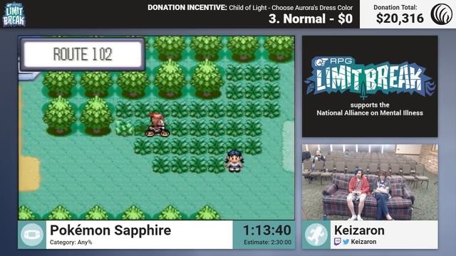 Pokemon Sapphire by Keizaron (RPG Limit Break 2017 Part 11) смотреть онлайн
