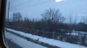 Поездка на трамвае  Tatra T6B5SU № 2189 в Ульяновске по маршруту №6 . (22.01.2022)