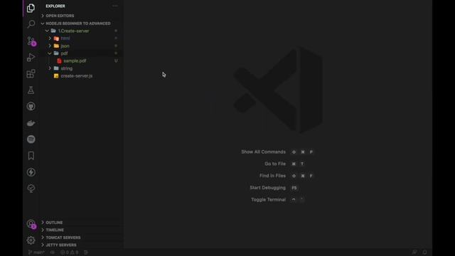 5.3 Create Server in JSON & PDF || Nodejs Beginner to Advanced || CodeBook смотреть онлайн