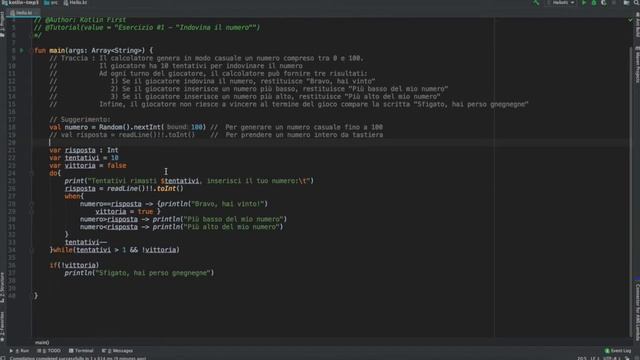 #Kotlin First - Esercizio 1 "Indovina il numero" смотреть онлайн