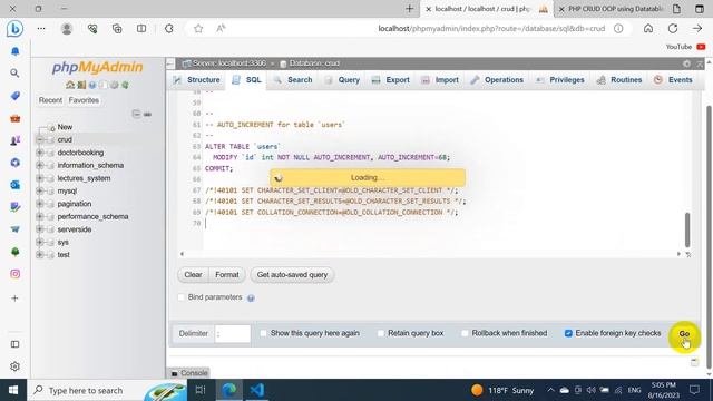 PHP CRUD OOP using Datatables server side ,PDO and Bootstrap 5 смотреть онлайн