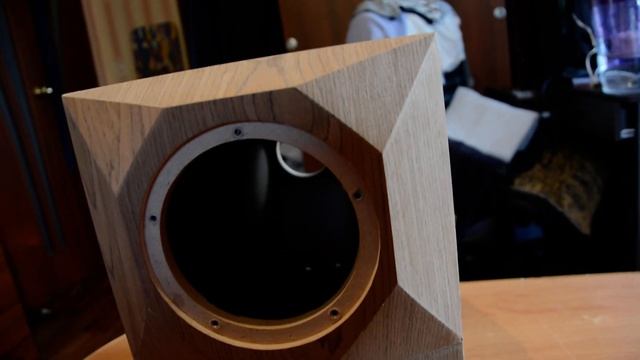 Акустика своими руками "Ellam Flex" Отделка шпоном – фанерование часть 11 смотреть онлайн