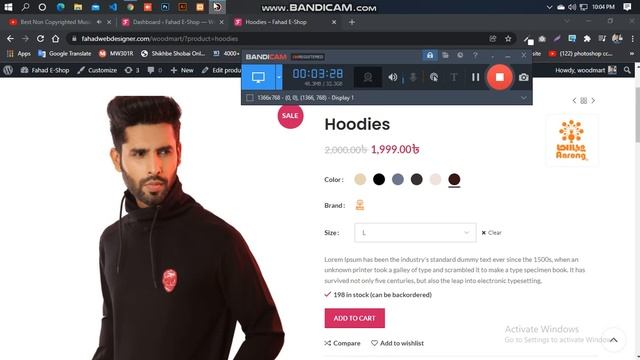 WoodMart | Fahad E-Shop | Wordpress | Mohammad Fahad | 2021 смотреть онлайн
